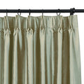 Selman Dupioni Silk Curtain Pleated?-TWOPAGES