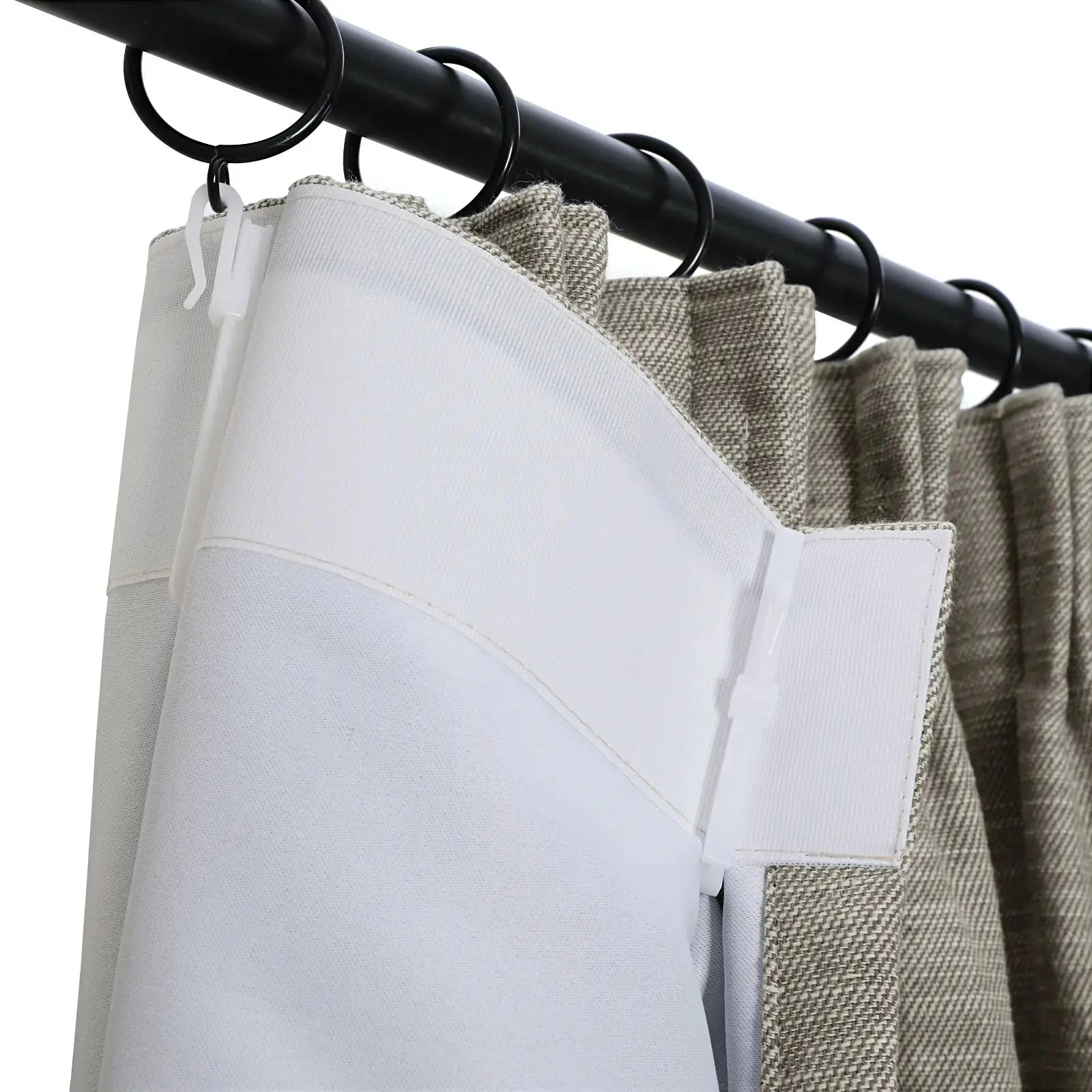 Cotton Blend Drapery Pleated | Cloe?-TWOPAGES