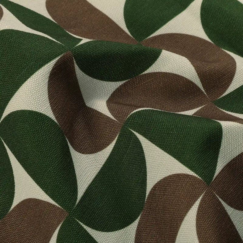 MS. MAVERICK MUSE x TWOPAGES Pastoral Printed Linen Cotton Pleated Curtains