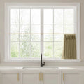 Liz Linen Pleated Cafe Curtains?-TWOPAGES