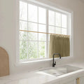Liz Linen Pleated Cafe Curtains?-TWOPAGES