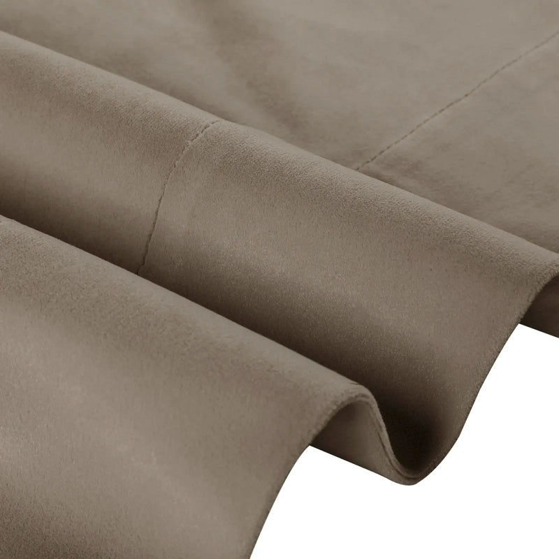Tavis Premium Velvet Curtain Pleated-?-TWOPAGES
