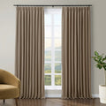 Tavis Premium Velvet Curtain Pleated TWOPAGES