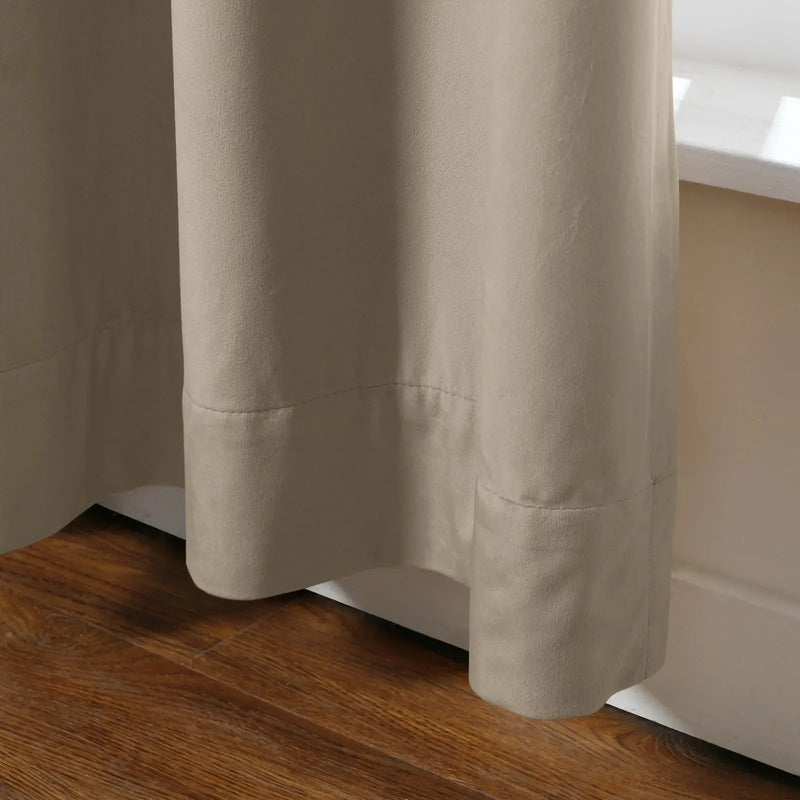 Birkin Velvet Curtain Pleated -TWOPAGES