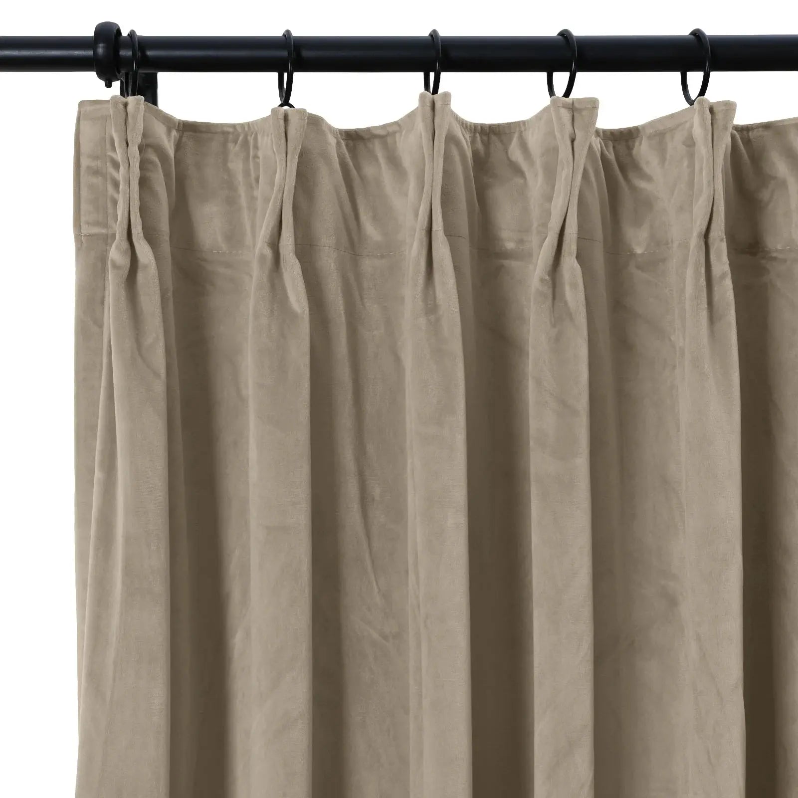 Birkin Velvet Curtain Pleated -TWOPAGES