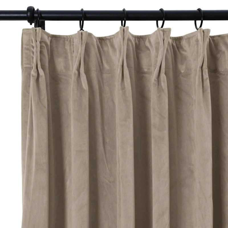 Birkin Velvet Curtain Pleated -TWOPAGES