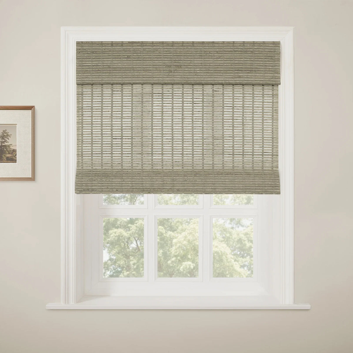 Rae Natural Ramie Jute Woven Wood Shades - Series W