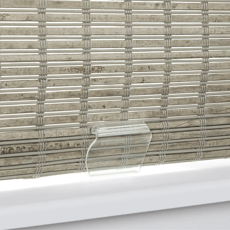 Rae Natural Ramie Jute Woven Wood Shades - Series W