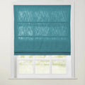 Isabella Cotton Roman Shade Cord Lift- -TWOPAGES