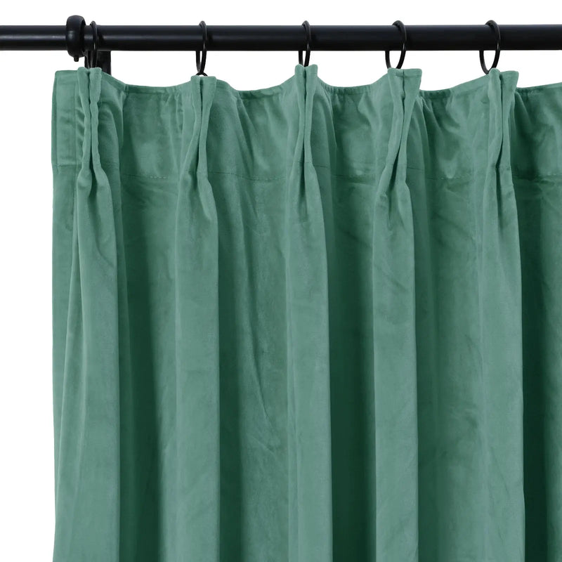 Birkin Velvet Curtain Pleated -TWOPAGES