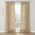 Sabrina Ramkhelawan Canyon Grove Cotton Print Drapery Pleated-?-TWOPAGES CURTAINS