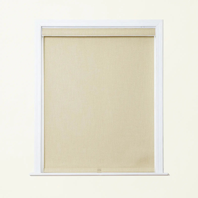 Alvin Linen Blend Cordless Roller Blinds-?-TWOPAGES