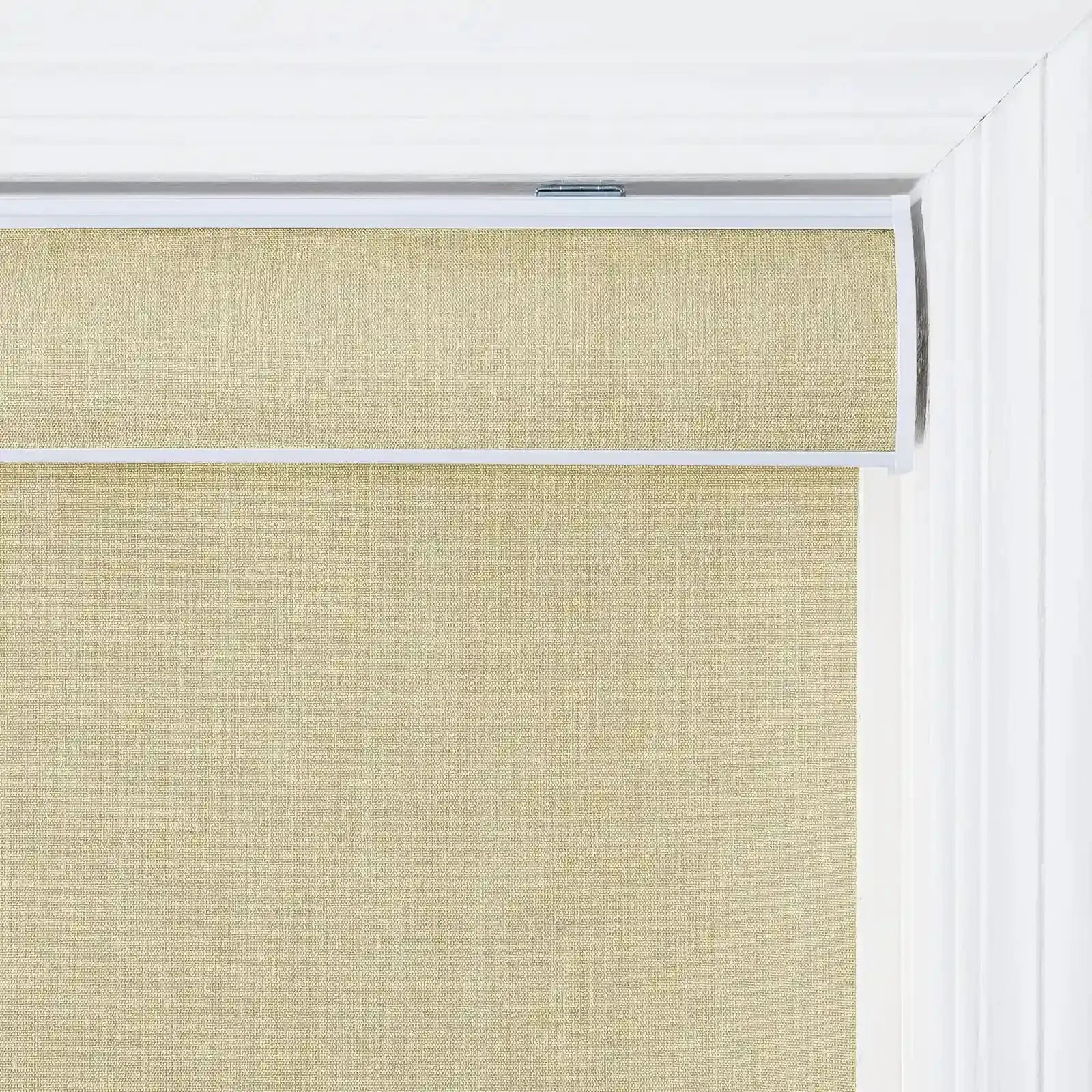 Alvin Linen Blend Cordless Roller Blinds-?-TWOPAGES