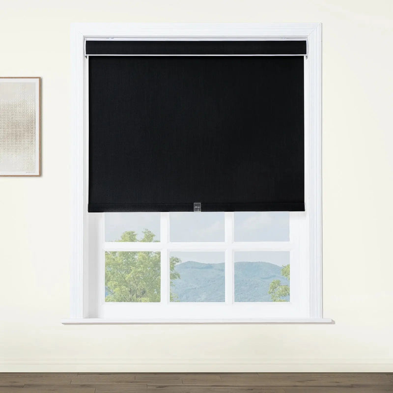 Alvin Linen Blend Cordless Roller Blinds-?-TWOPAGES