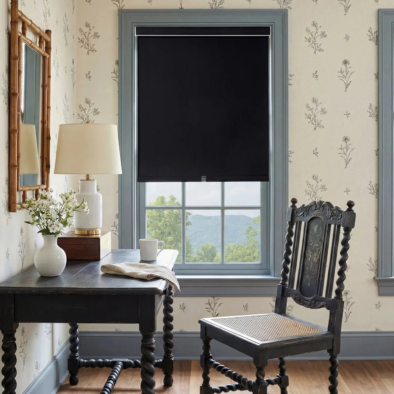 Alvin Linen Blend Cordless Roller Blinds-?-TWOPAGES
