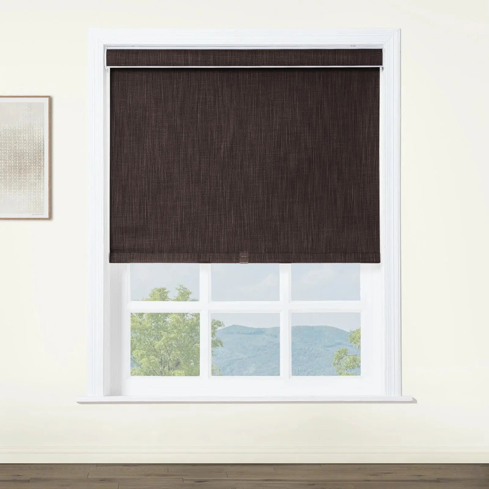 Alvin Linen Blend Cordless Roller Blinds-?-TWOPAGES