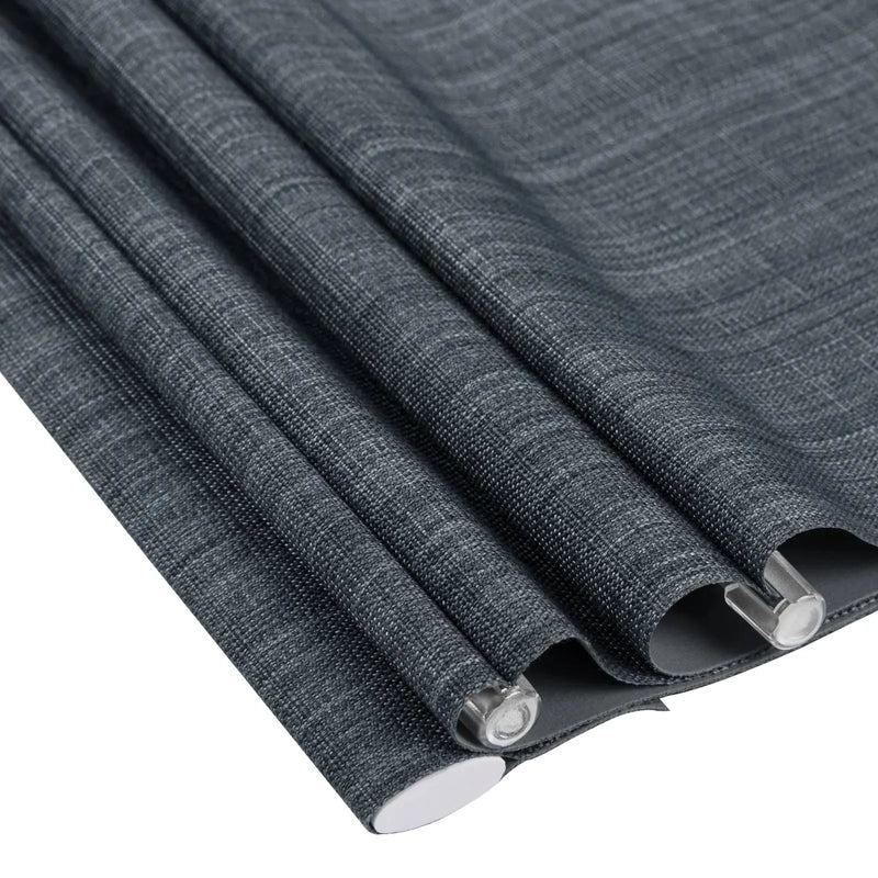 Alvin Motorized Linen Blackout Roman Blind?-TWOPAGES