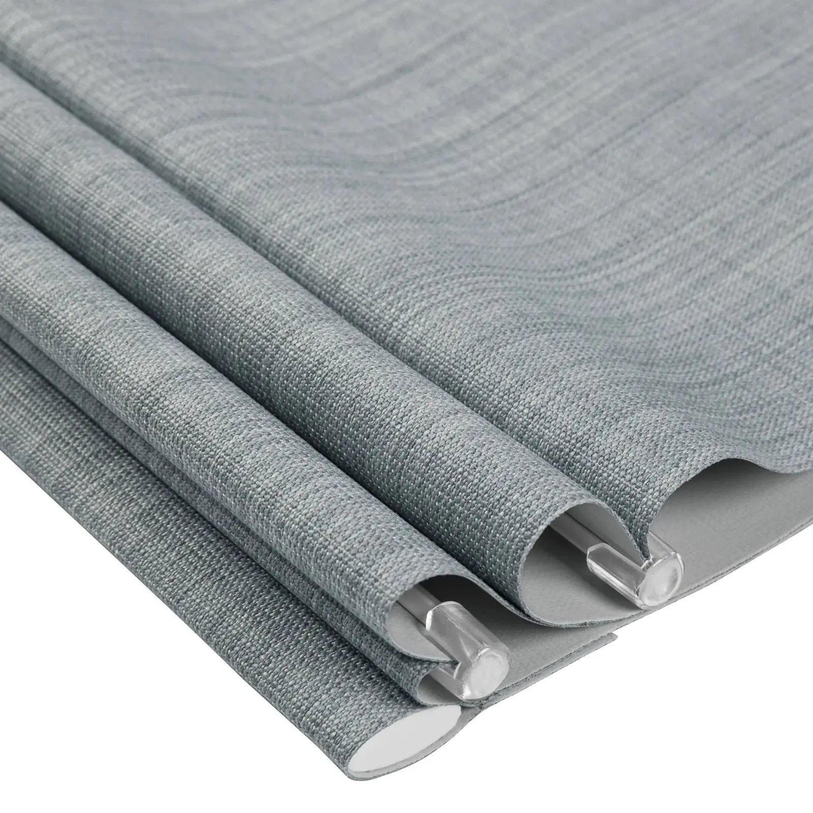Alvin Motorized Linen Blackout Roman Blind?-TWOPAGES
