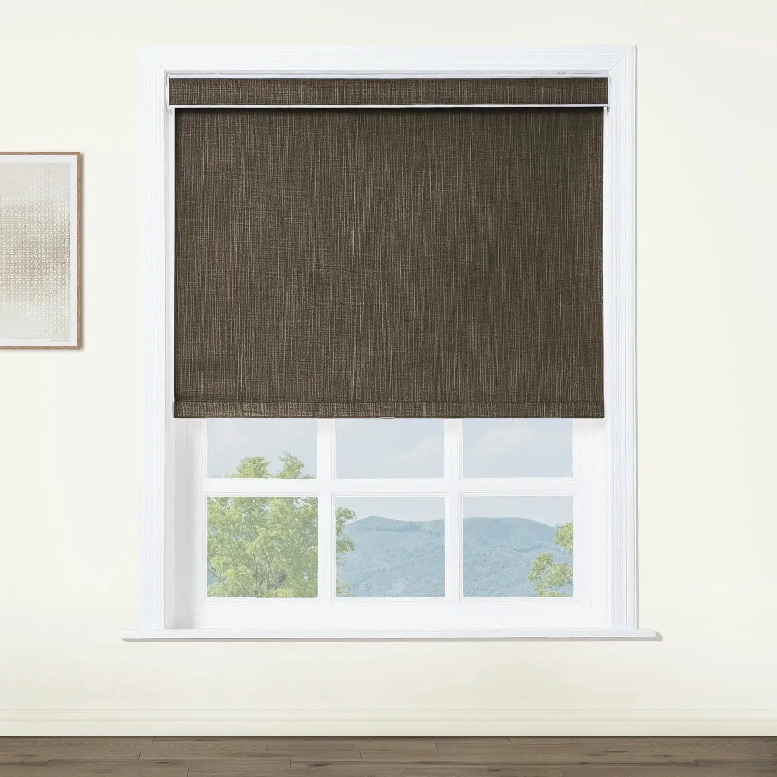 Alvin Linen Blend Cordless Roller Blinds-?-TWOPAGES