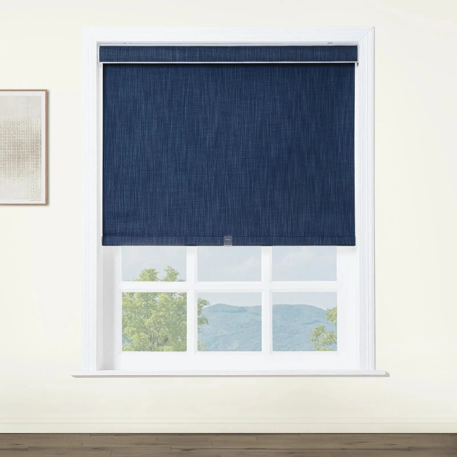 Alvin Linen Blend Cordless Roller Blinds-?-TWOPAGES