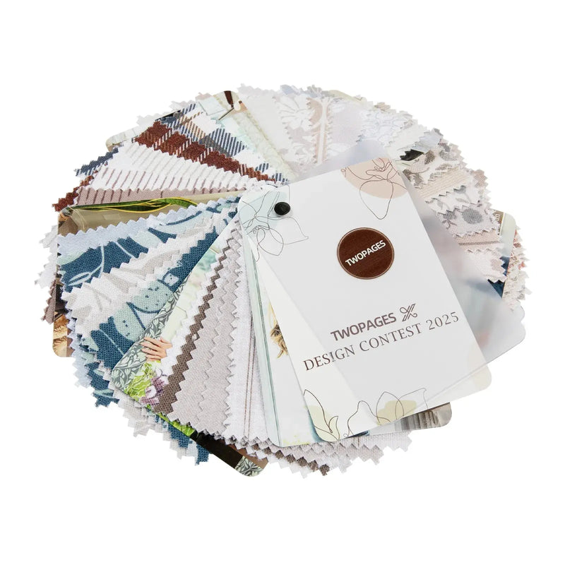 TWOPAGES x Designers Curtain fabric colour and texture sample 6