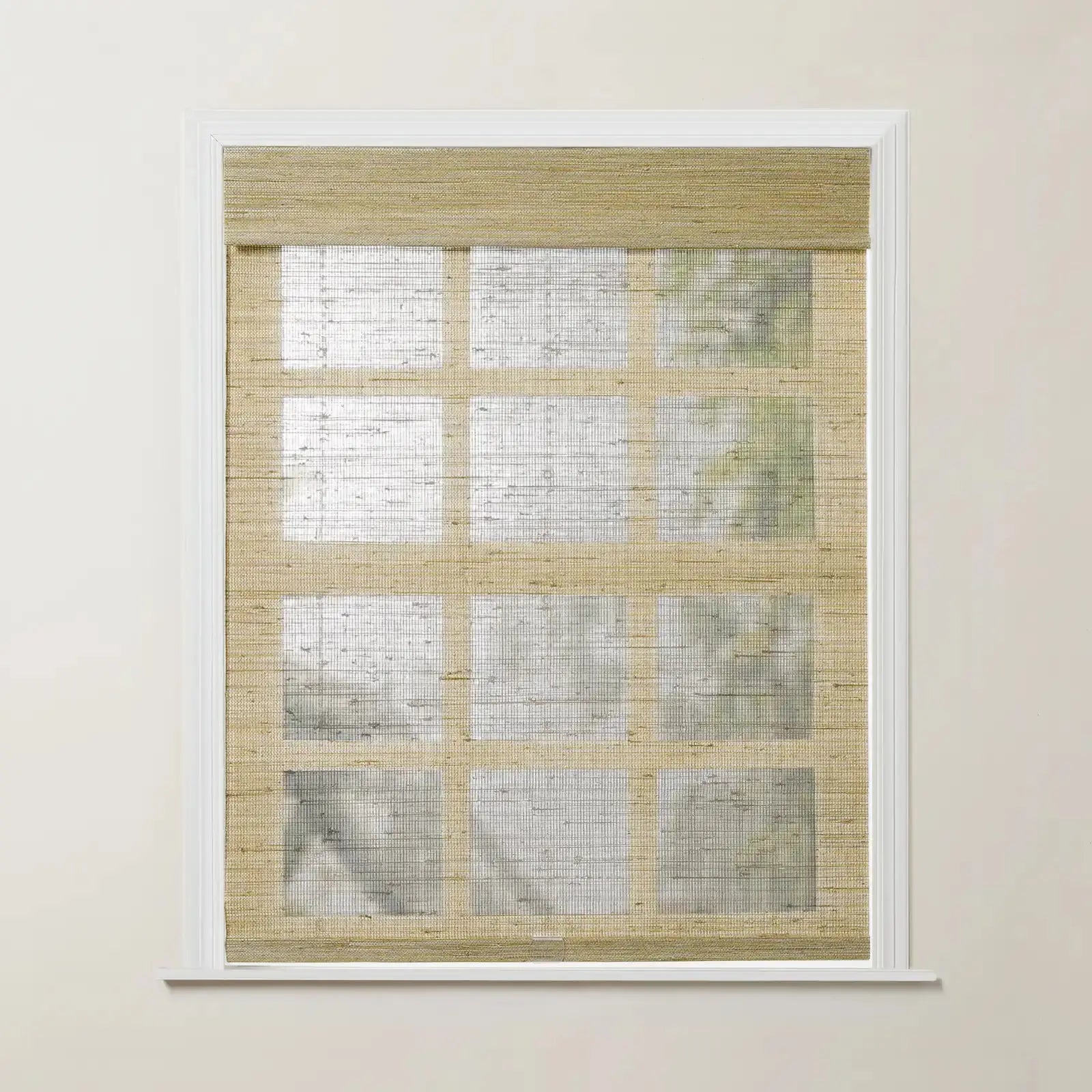 Rae Natural Ramie Jute Woven Wood Blinds - Series D-?-TWOPAGES CURTAINS