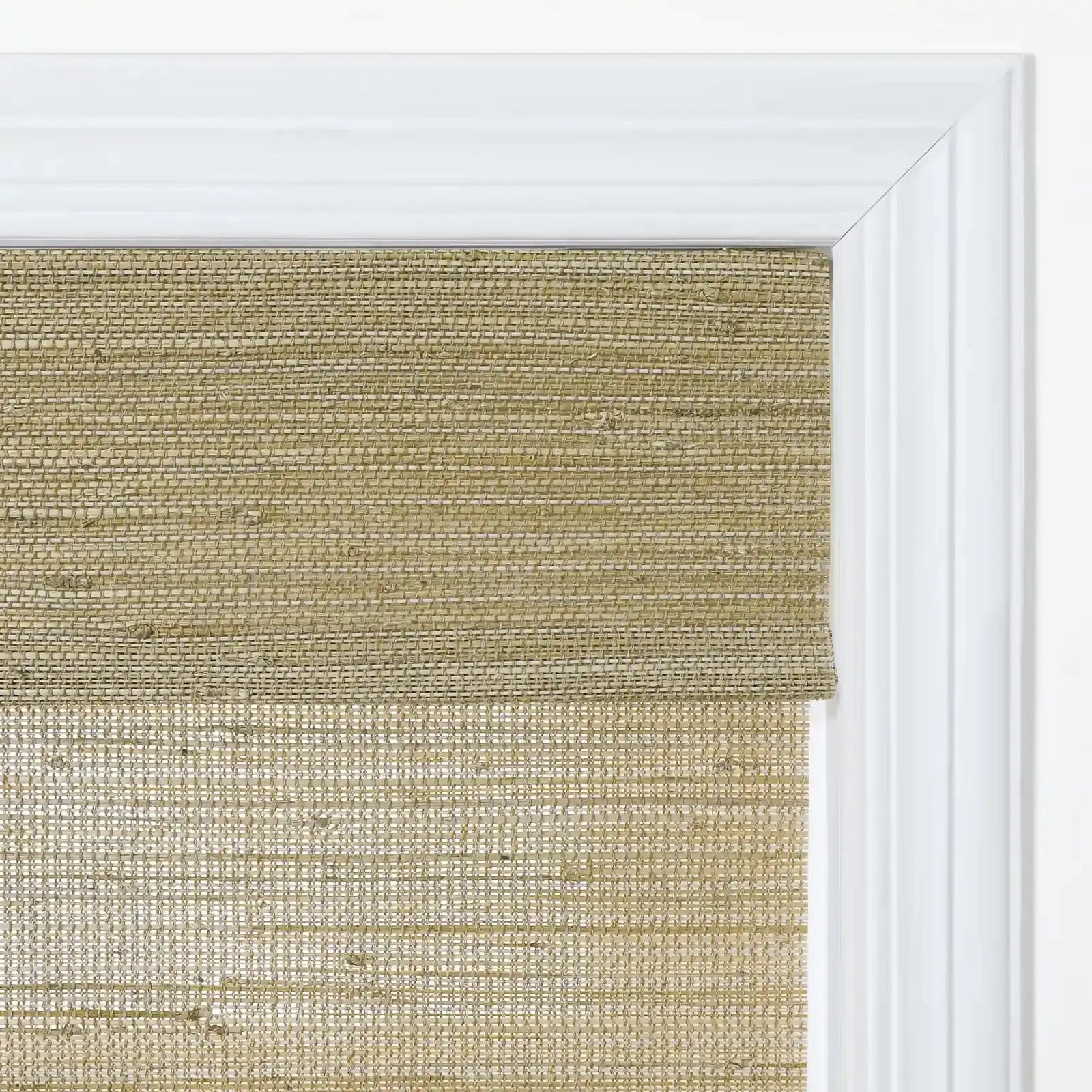 Rae Natural Ramie Jute Woven Wood Blinds - Series D-?-TWOPAGES CURTAINS