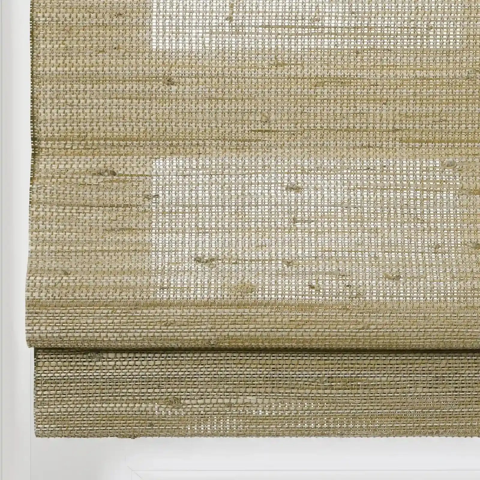 Rae Natural Ramie Jute Woven Wood Blinds - Series D-?-TWOPAGES CURTAINS