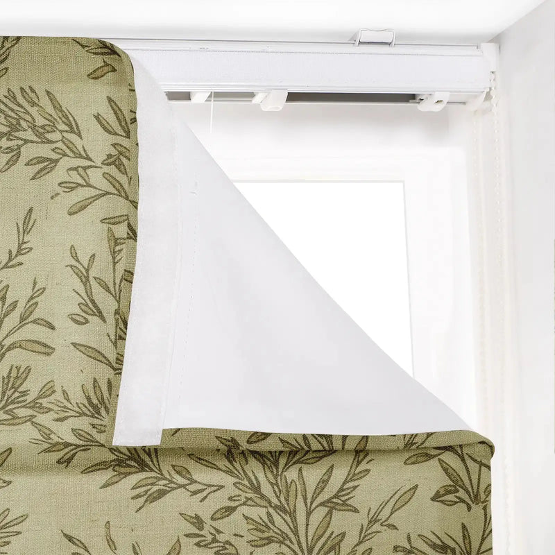 Sara Le Printed Roman Shade Cord Lift -TWOPAGES