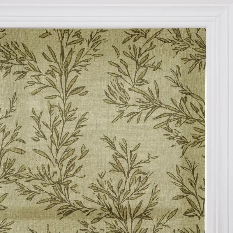 Sara Le Printed Roman Shade Cordless -TWOPAGES
