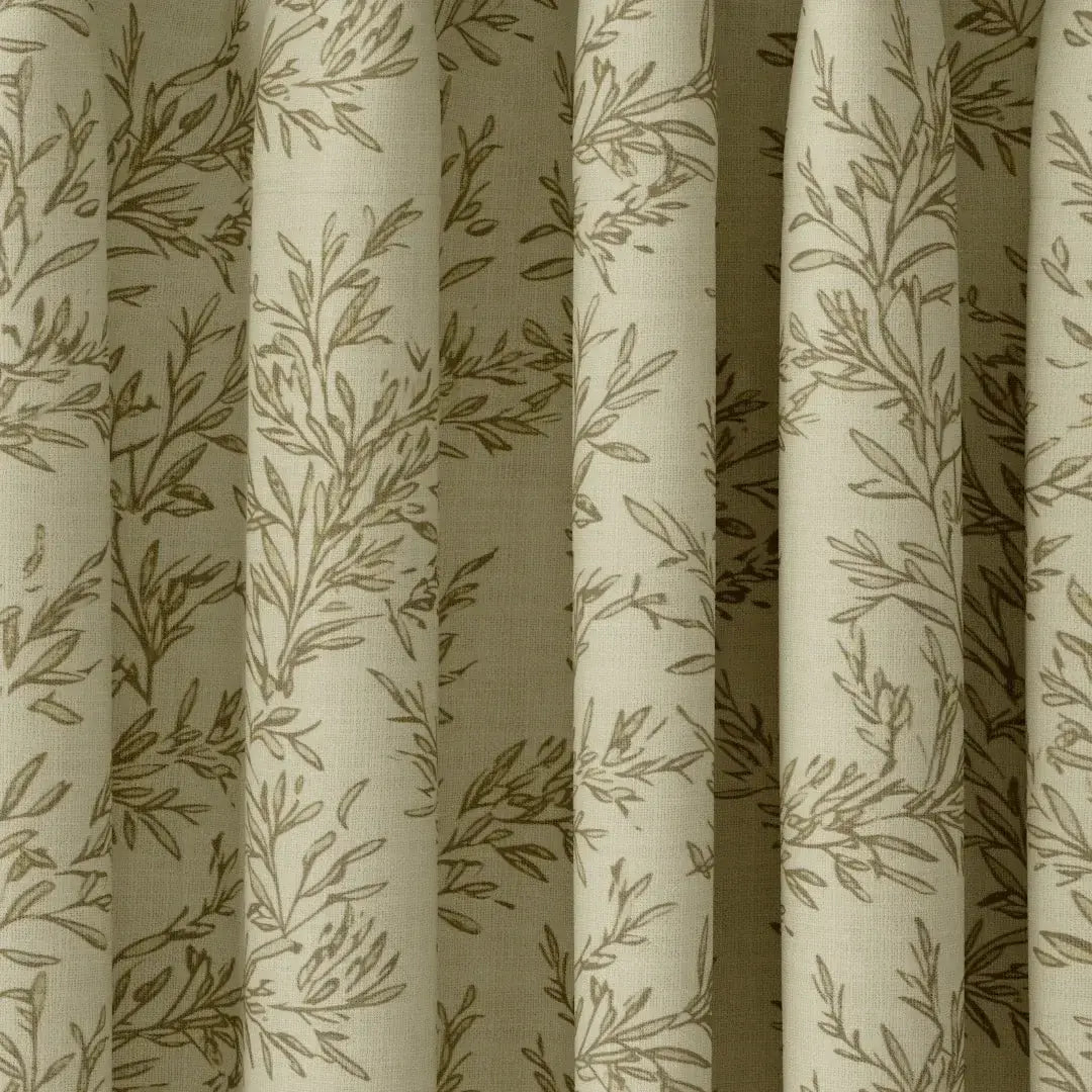 Sara Le Print Linen Drapery Pleated?-TWOPAGES