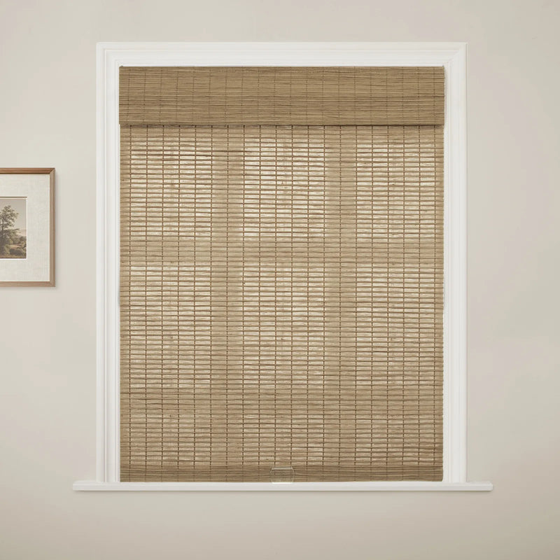 Rae Natural Ramie Jute Woven Wood Shades - Series W