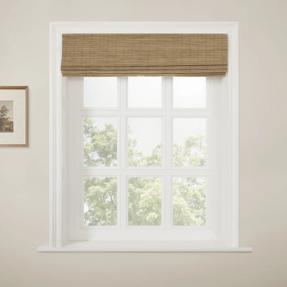 Rae Natural Ramie Jute Woven Wood Shades - Series W