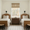 Rae Natural Ramie Jute Woven Wood Shades - Series W- -TWOPAGES CURTAINS