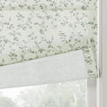 Britt Bengoechea Floral Print Linen Cotton Roman Shade Cordless?-TWOPAGES