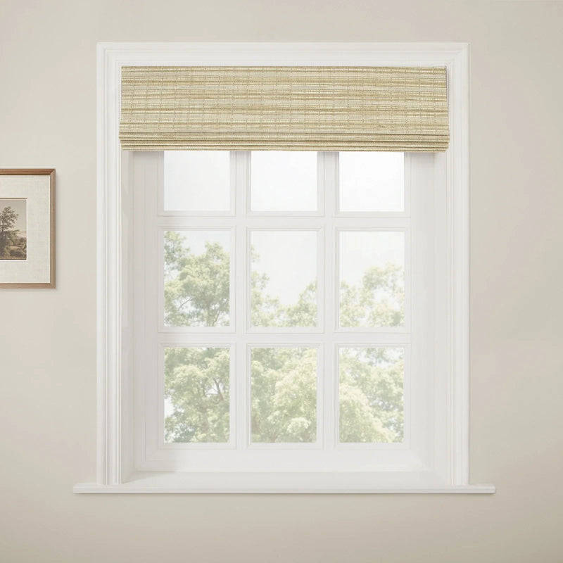 Rae Natural Ramie Jute Woven Wood Shades - Series W