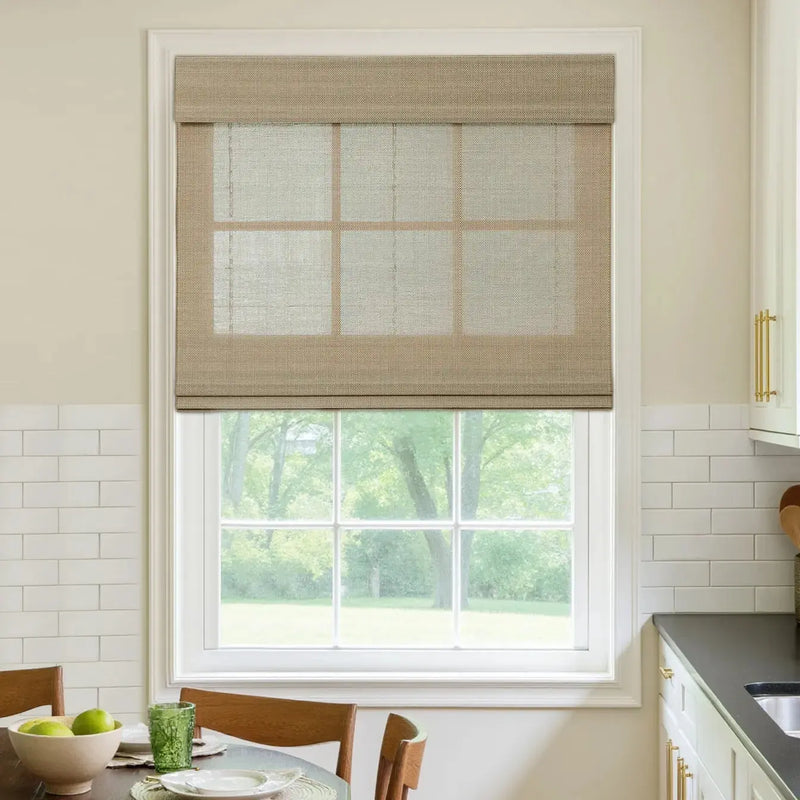 Rae Natural Bamboo Woven Blinds - Series S?-TWOPAGES CURTAINS