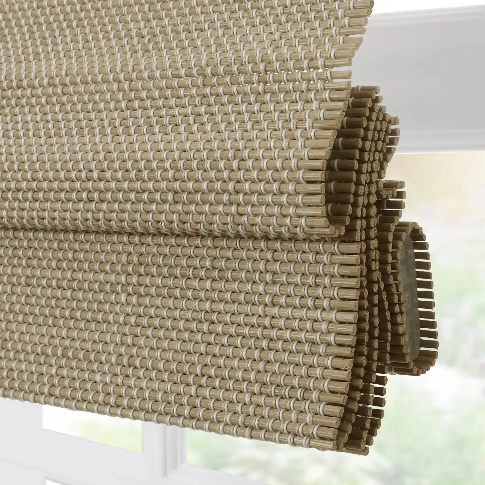 Rae Natural Bamboo Woven Blinds - Series S-?-TWOPAGES CURTAINS