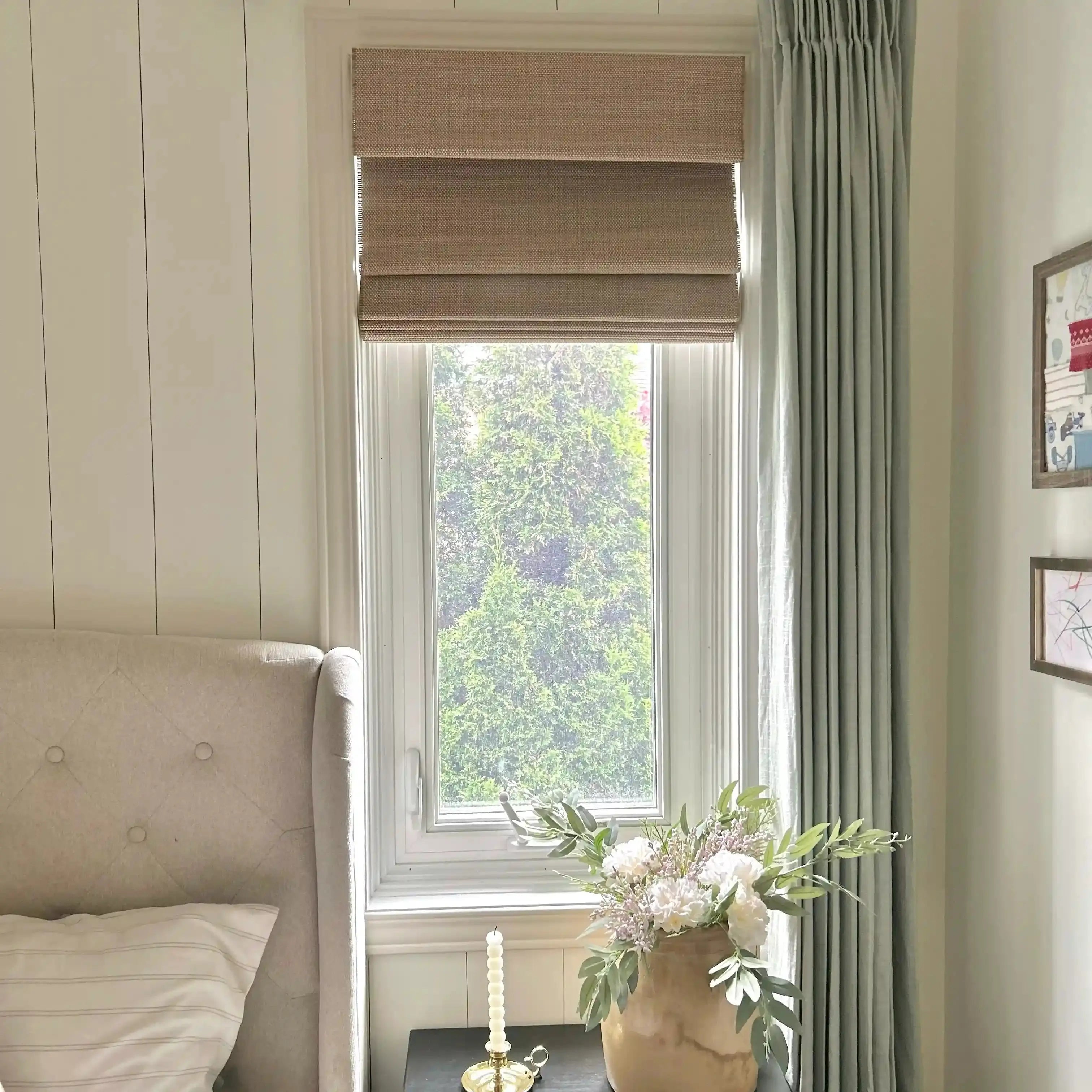 Rae Natural Bamboo Woven Blinds - Series S-?-TWOPAGES CURTAINS