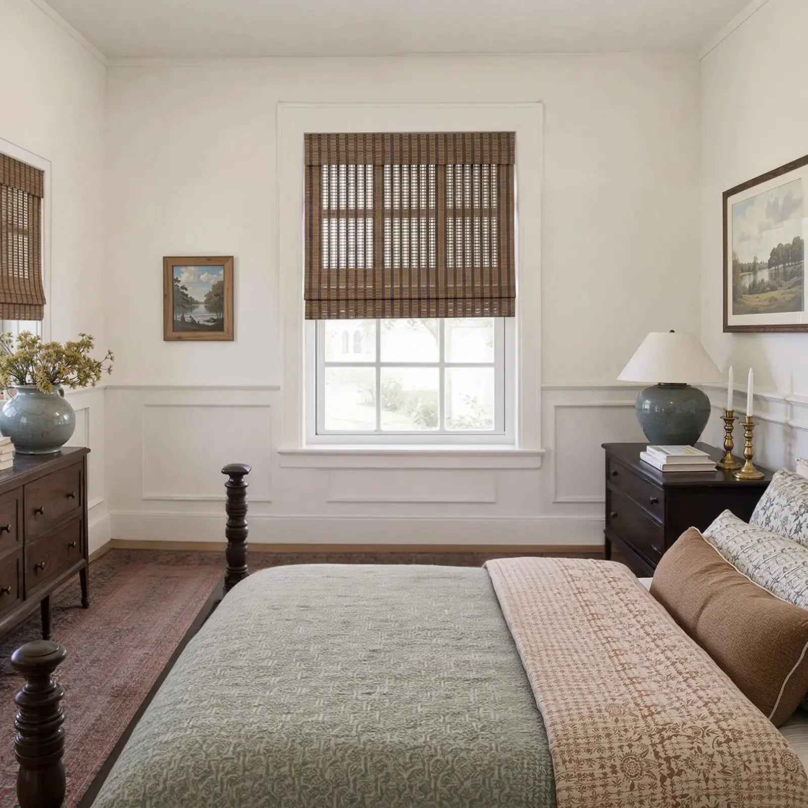 Rae Natural Pure Bamboo Woven Blinds - Series Z-?-TWOPAGES CURTAINS