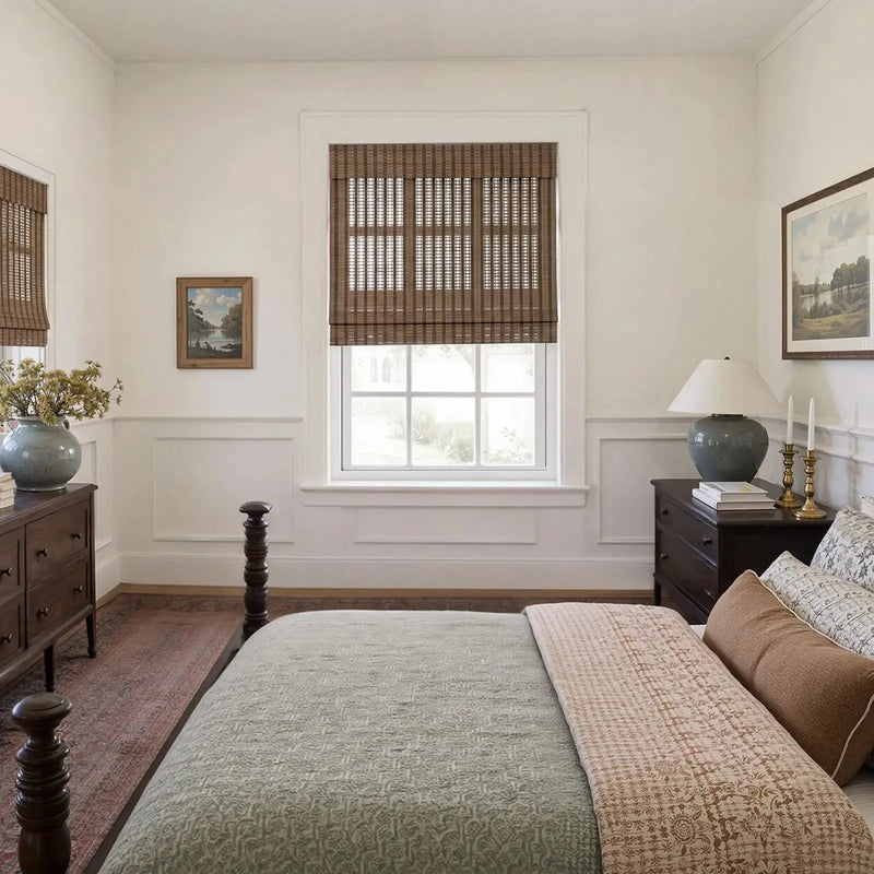 Rae Natural Pure Bamboo Woven Blinds - Series Z-?-TWOPAGES CURTAINS