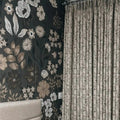 Sara Le Print Linen Drapery Pleated TWOPAGES