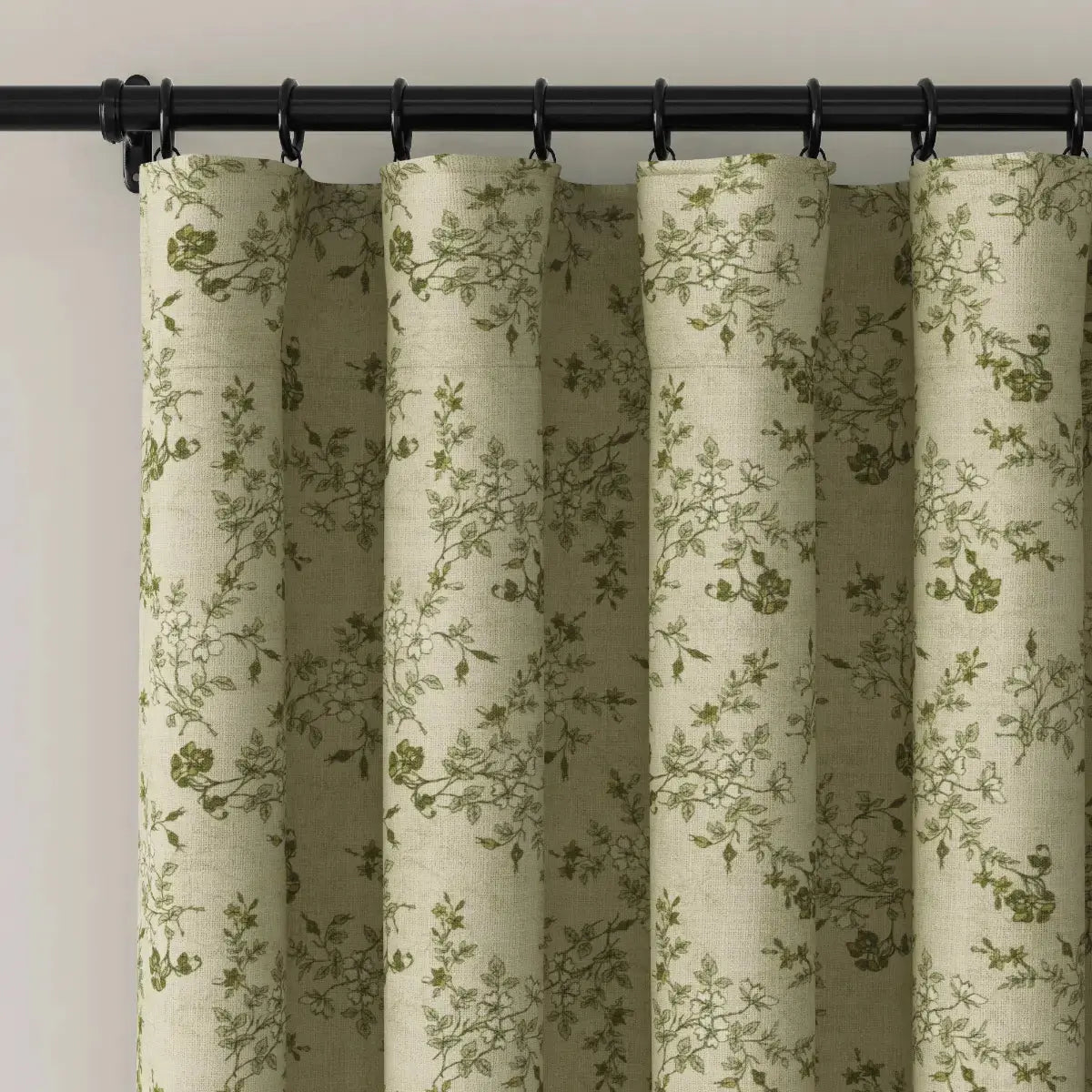 Sara Le Print Linen Drapery Soft Top -TWOPAGES