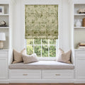 Sara Le Printed Roman Shade Cordless -TWOPAGES