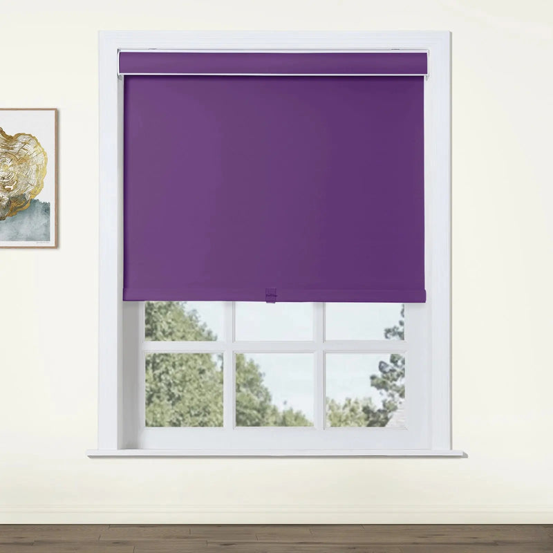 Alvin Basic Premium Blackout Cordless Roller Blinds-?-TWOPAGES