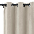 TWOPAGES Birkin Velvet Curtain Grommet- -TWOPAGES
