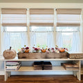 Sybil Bamboo Roman Blind Cordless-?-TWOPAGES CURTAINS