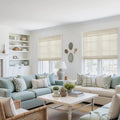 Natural Ramie Bamboo Woven Blind - Wall White?-TWOPAGES CURTAINS