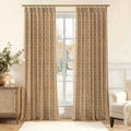 MS. MAVERICK MUSE x TWOPAGES Pastoral Printed Linen Cotton Pleated Curtains