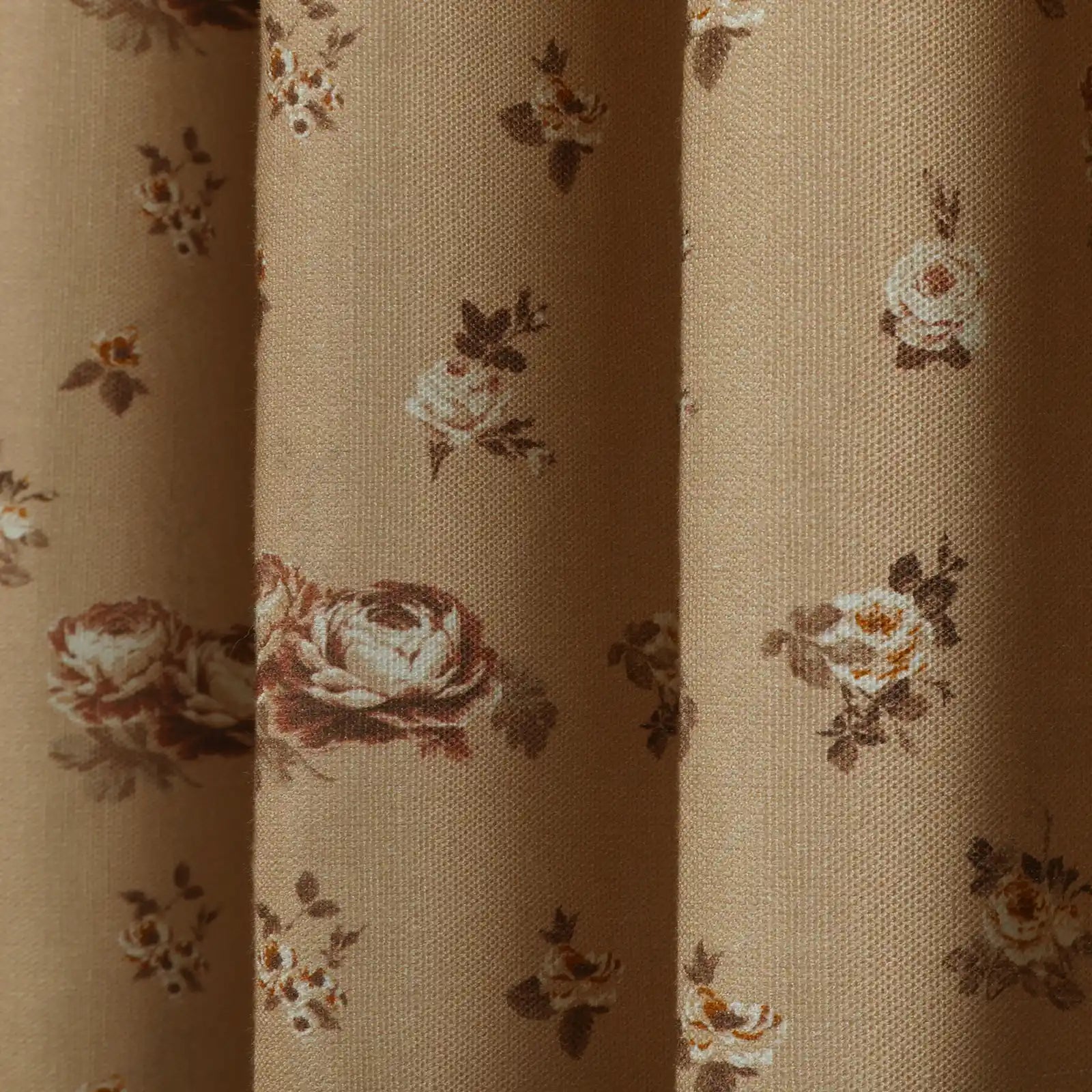 MS. MAVERICK MUSE x TWOPAGES Pastoral Printed Linen Cotton Pleated Curtains